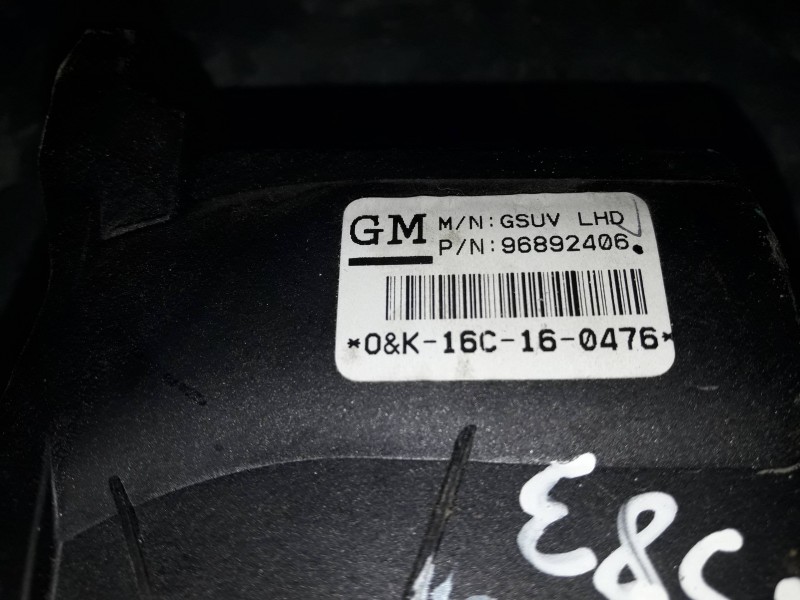 Recambio de pedal acelerador para opel mokka referencia OEM IAM 96892406  