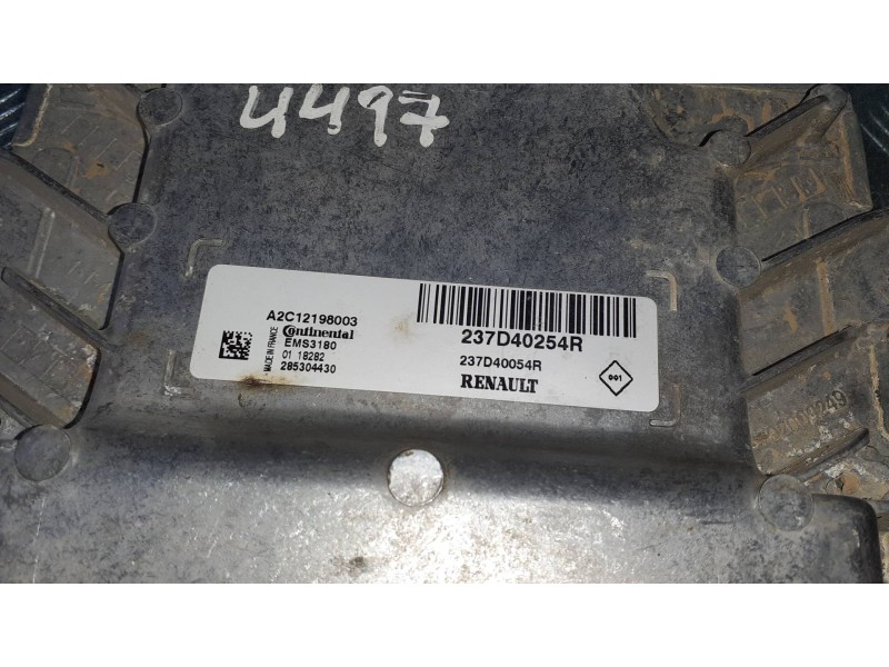 Recambio de centralita motor uce para renault zoe referencia OEM IAM 237D40254R A2C12198003 237D40054R