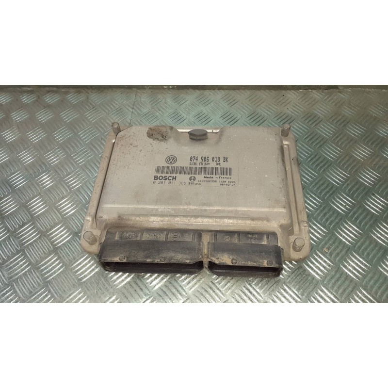 Recambio de centralita motor uce para volkswagen lt caja cerrada / combi (mod. 1997) referencia OEM IAM 074906018BK  0281011385