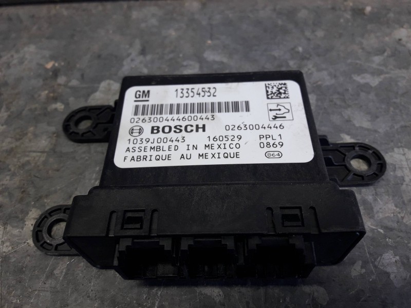 Recambio de modulo electronico para opel mokka referencia OEM IAM 13354532 0263004446 BOSCH