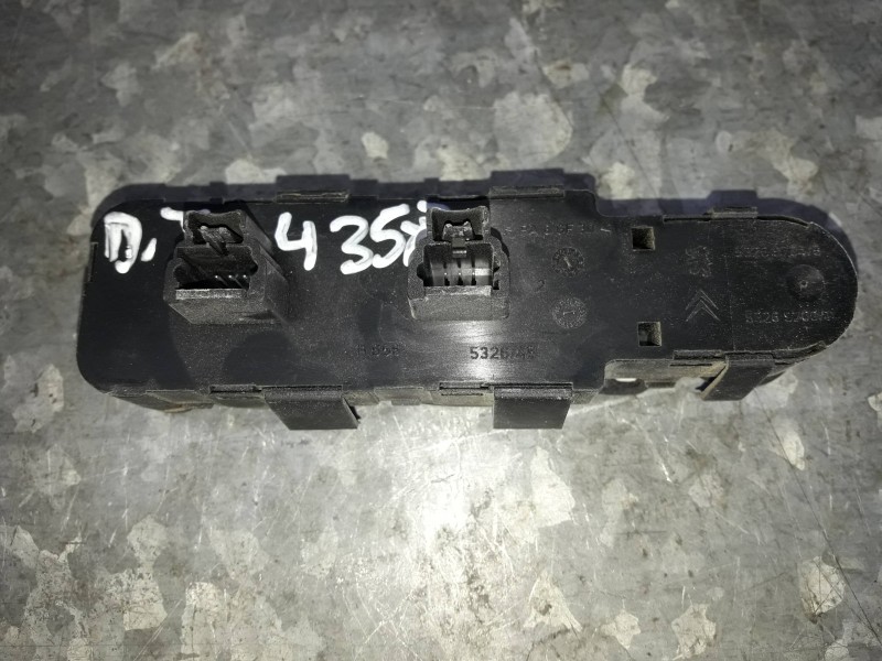 Recambio de mando elevalunas delantero izquierdo para peugeot 407 referencia OEM IAM 532697045 532697001 