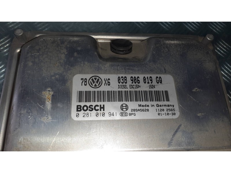 Recambio de centralita motor uce para volkswagen passat berlina (3b3) referencia OEM IAM 038906019GQ  0281010941