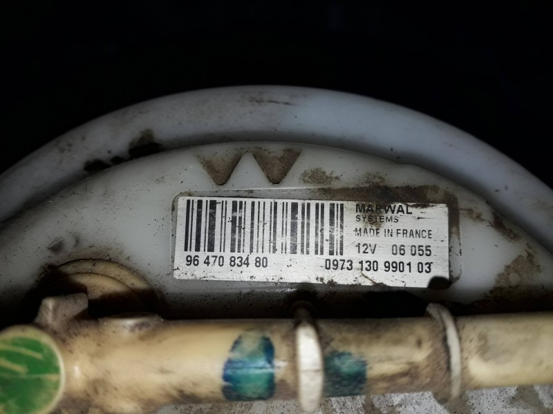 Recambio de aforador para peugeot 407 referencia OEM IAM 9647083480  