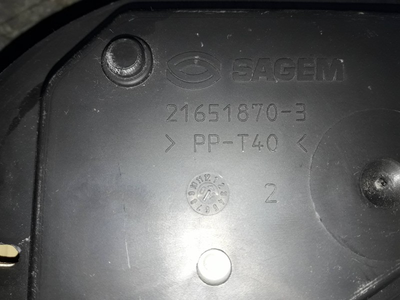 Recambio de cuadro instrumentos para peugeot 307 (s1) referencia OEM IAM 9636708880E 216553038 216518625