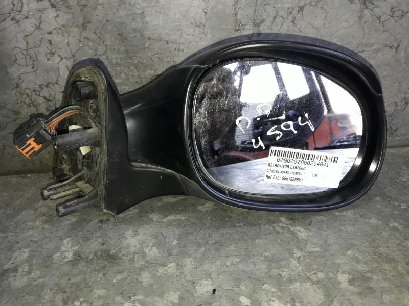 Recambio de retrovisor derecho para citroen xsara picasso referencia OEM IAM 96578955XT MAGNETI MARELLI ELECTRICO