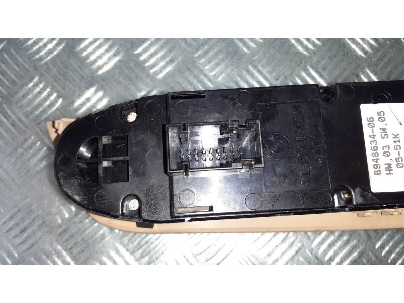 Recambio de mando elevalunas delantero izquierdo para bmw serie 3 berlina (e90) referencia OEM IAM 694863406  