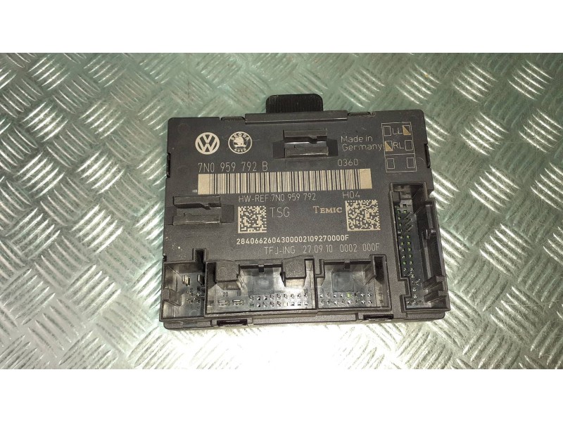 Recambio de modulo electronico para volkswagen sharan (7n1) referencia OEM IAM 7N0959792B  