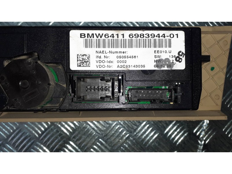 Recambio de mando climatizador para bmw serie 3 berlina (e90) referencia OEM IAM 6411698394401  A2C53143035