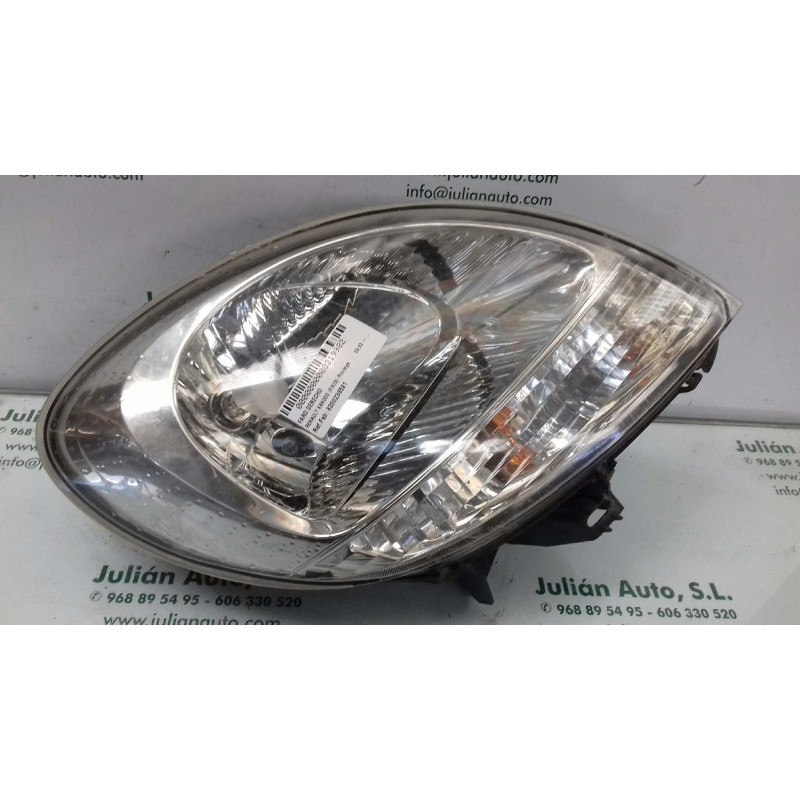 Recambio de faro derecho para renault kangoo (f/kc0) privilege referencia OEM IAM 8200236591  VALEO