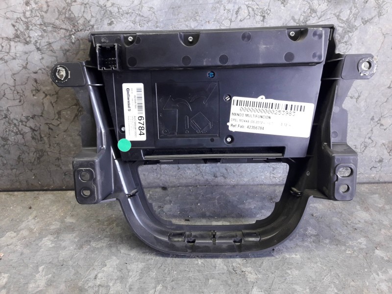 Recambio de mando multifuncion para opel mokka referencia OEM IAM 42356784 A2C9894810001 