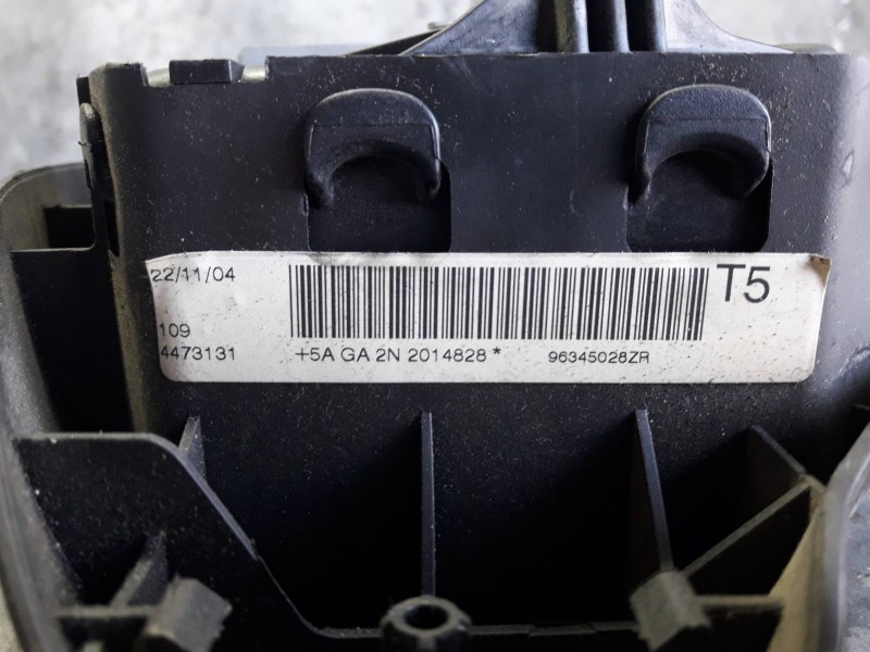 Recambio de airbag delantero izquierdo para peugeot 307 (s1) referencia OEM IAM 96345028ZR  