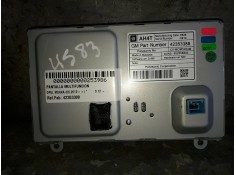 Recambio de pantalla multifuncion para opel mokka referencia OEM IAM 42353388 652508805  2