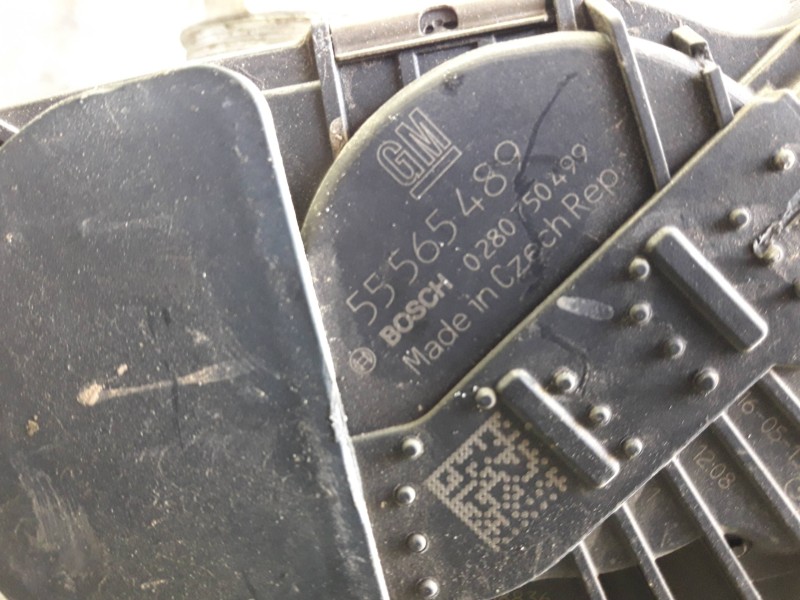 Recambio de caja mariposa para opel mokka referencia OEM IAM 55565489 0280750499 BOSCH