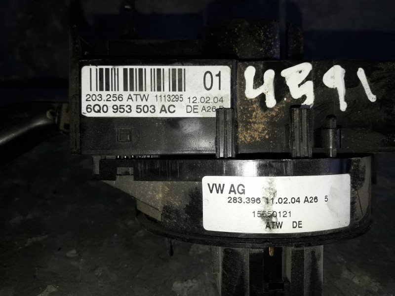 Recambio de mando multifuncion para seat cordoba berlina (6l2) referencia OEM IAM 6Q0953503AC 15550121 