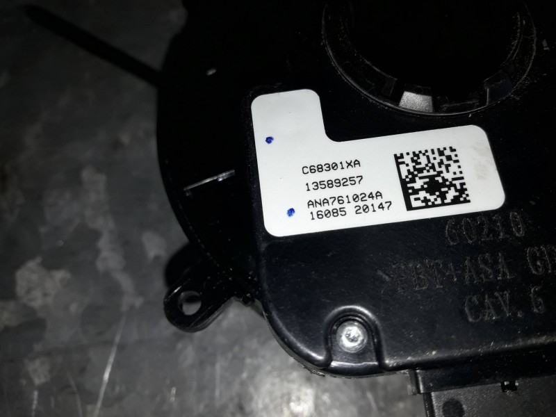 Recambio de anillo airbag para opel mokka referencia OEM IAM 1608520147 13589257 423490686092G0FE