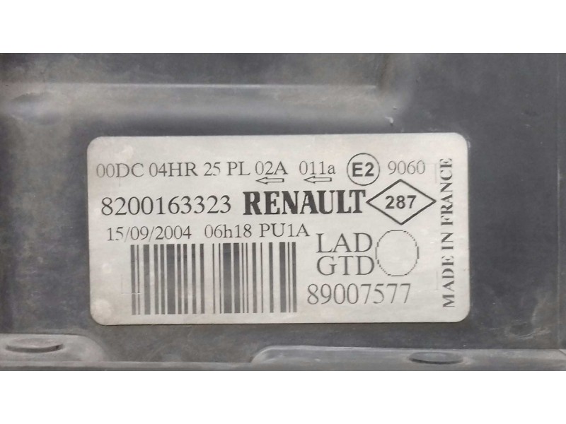 Recambio de faro izquierdo para renault laguna ii grandtour (kg0) dynamique referencia OEM IAM 8200163323 89007577 XENON