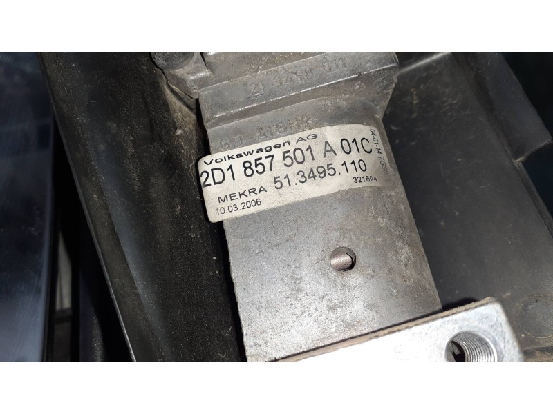 Recambio de retrovisor izquierdo para volkswagen lt caja cerrada / combi (mod. 1997) referencia OEM IAM 2D1857501A  MANUAL