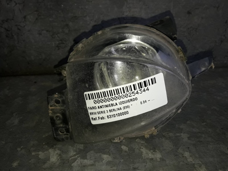 Recambio de faro antiniebla izquierdo para bmw serie 3 berlina (e90) referencia OEM IAM 6310100000 6948373 