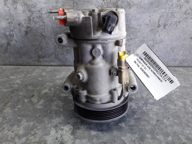 Recambio de compresor aire acondicionado para peugeot 307 (s1) referencia OEM IAM 09302805561 9651910980 R134A