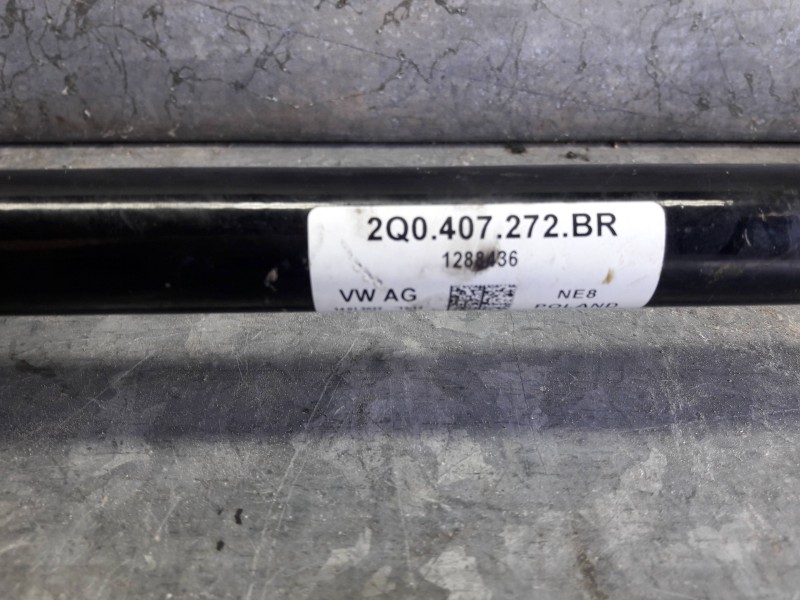 Recambio de transmision delantera derecha para seat ibiza kj referencia OEM IAM 2Q0407272BR  