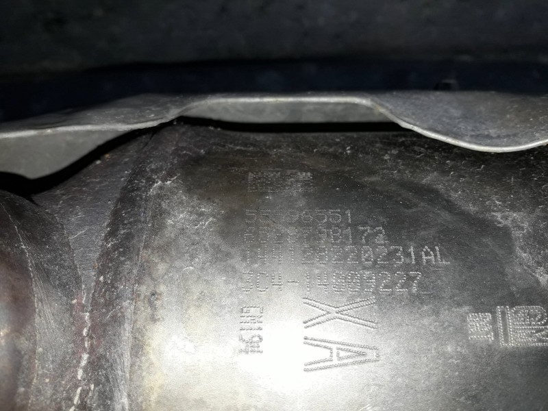 Recambio de catalizador para opel mokka referencia OEM IAM 55596551 6528798172 3C414009227