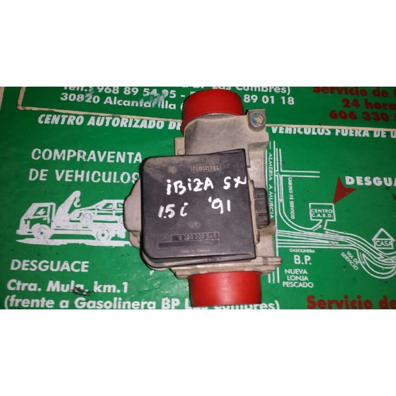 Recambio de caudalimetro para seat ibiza 1.5 referencia OEM IAM 0280200045  BOSCH