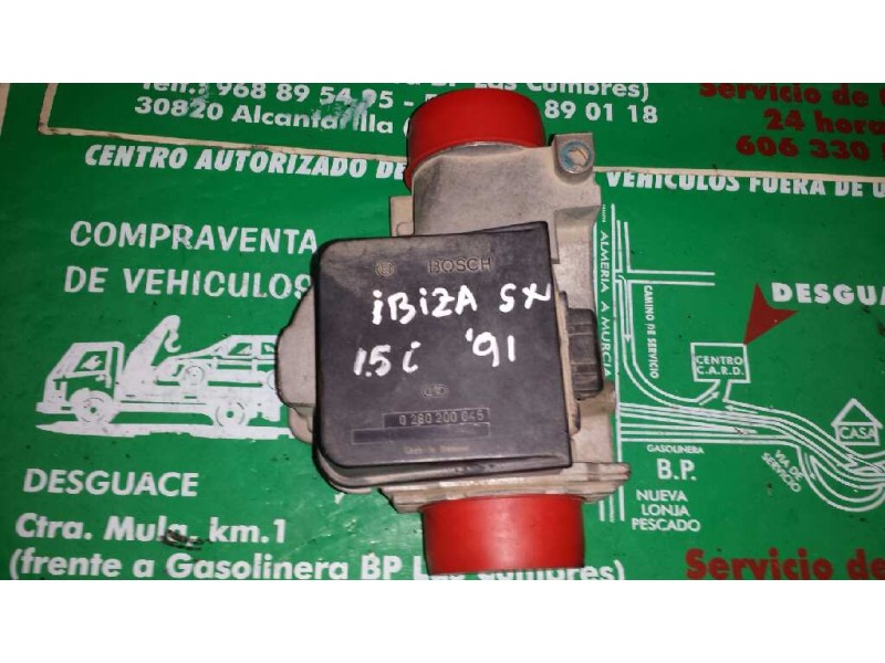 Recambio de caudalimetro para seat ibiza 1.5 referencia OEM IAM 0280200045  BOSCH
