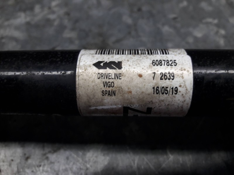 Recambio de transmision delantera izquierda para opel mokka referencia OEM IAM 6087825  