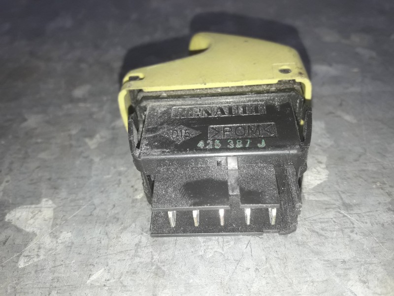 Recambio de mando elevalunas delantero izquierdo para renault twingo (co6) referencia OEM IAM 425387J  