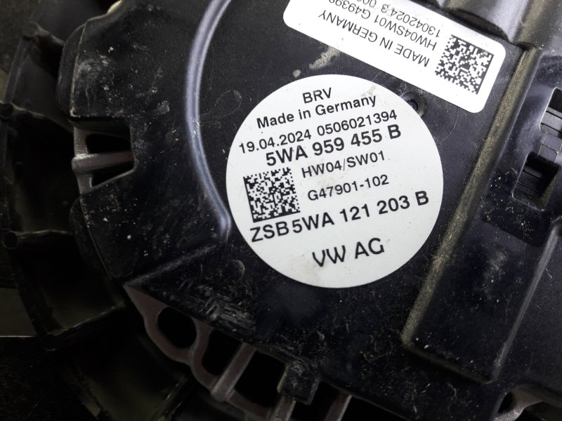 Recambio de electroventilador para cupra leon (kl1) referencia OEM IAM 5WA959455B 5WA121203B 