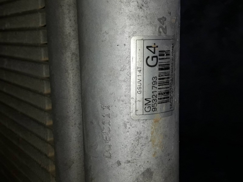 Recambio de condensador / radiador aire acondicionado para opel mokka referencia OEM IAM 95321793  