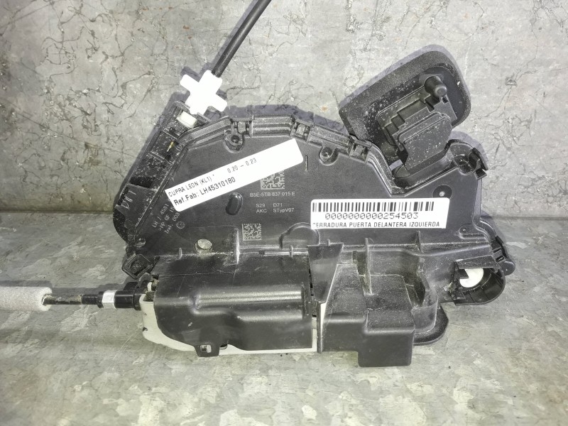 Recambio de cerradura puerta delantera izquierda para cupra leon (kl1) referencia OEM IAM LH45310180 BSE837015E 5TB837015E