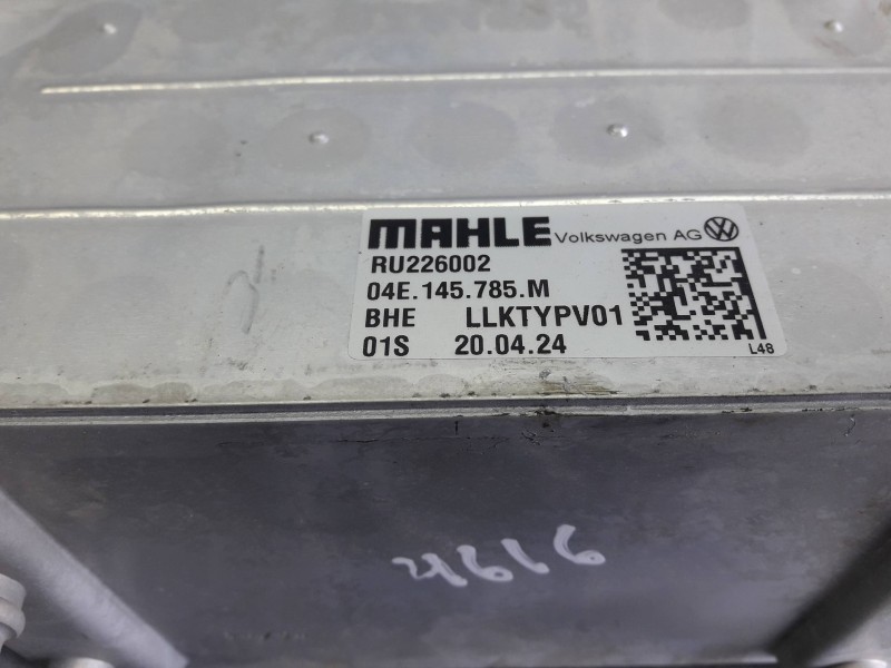 Recambio de intercooler para cupra leon (kl1) referencia OEM IAM 04E145785  