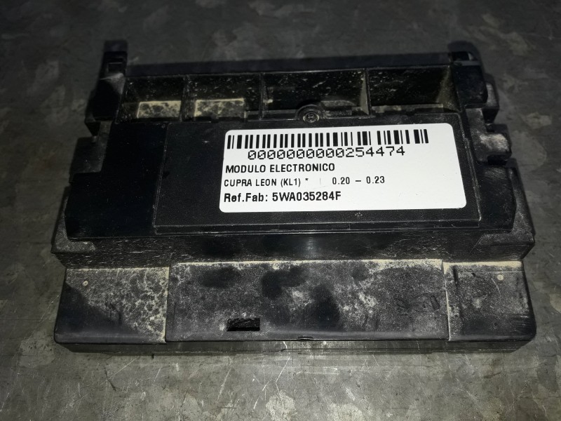Recambio de modulo electronico para cupra leon (kl1) referencia OEM IAM 5WA035284F  