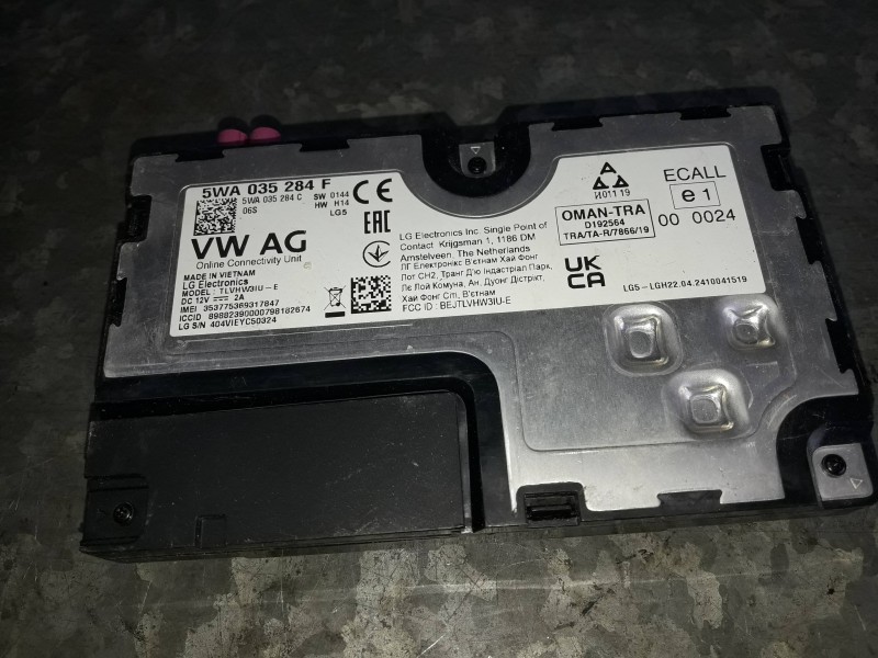 Recambio de modulo electronico para cupra leon (kl1) referencia OEM IAM 5WA035284F  