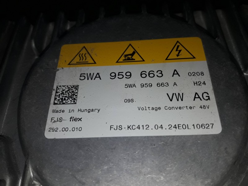 Recambio de modulo electronico para cupra leon (kl1) referencia OEM IAM 5WA959663A  