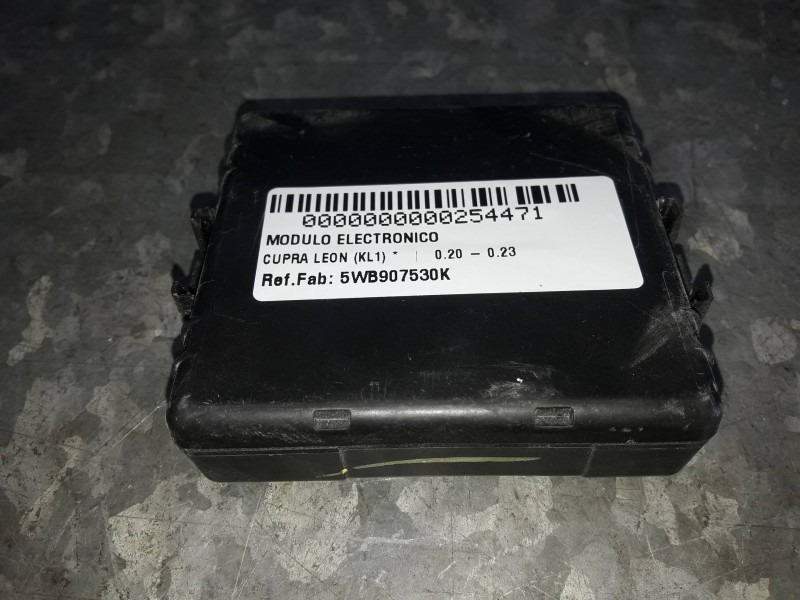 Recambio de modulo electronico para cupra leon (kl1) referencia OEM IAM 5WB907530K 3330F00099 BOSCH