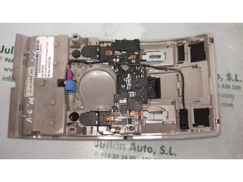 Recambio de luz interior para audi a6 berlina (4f2) 3.0 tdi quattro (171kw) referencia OEM IAM 4F0947135B  