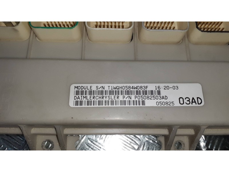 Recambio de modulo confort para chrysler voyager (rg) referencia OEM IAM P05082503AD  