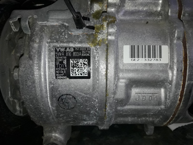 Recambio de compresor aire acondicionado para cupra leon (kl1) referencia OEM IAM 5WA816803A 757202404 