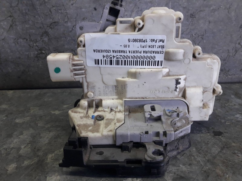 Recambio de cerradura puerta trasera izquierda para seat leon (1p1) referencia OEM IAM 1P0839015  