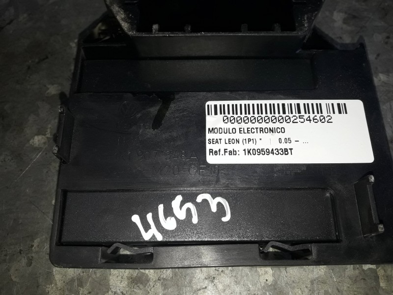 Recambio de modulo electronico para seat leon (1p1) referencia OEM IAM 1K0959433BT S0203H020 1K1907348A