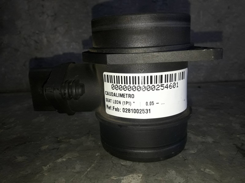 Recambio de caudalimetro para seat leon (1p1) referencia OEM IAM 0281002531 038906461B BOSCH