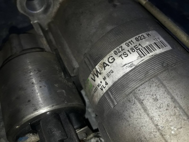 Recambio de motor arranque para seat leon (1p1) referencia OEM IAM 02Z911023H 2209080251ML 