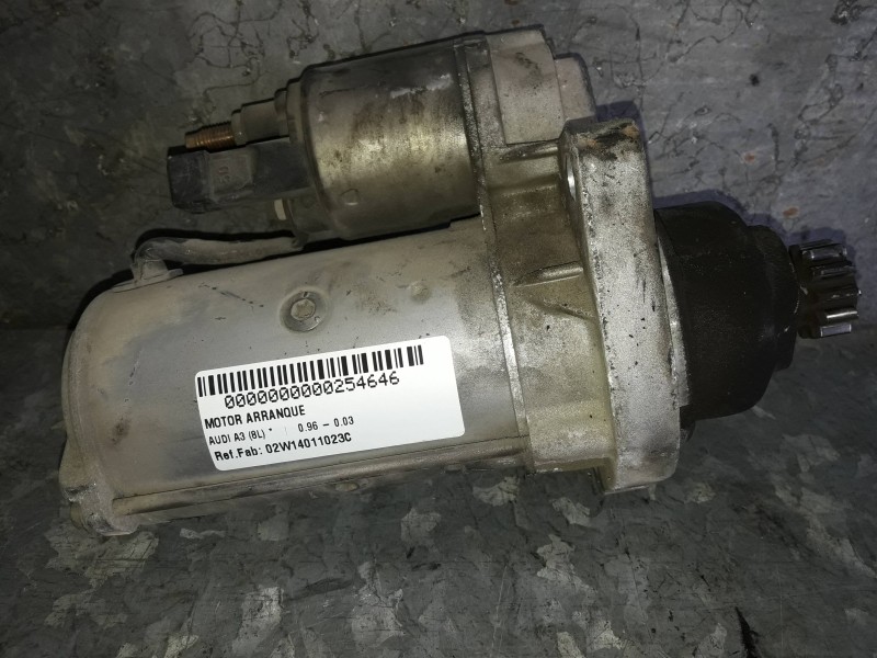 Recambio de motor arranque para audi a3 (8l) referencia OEM IAM 02W14011023C 0411NNB 