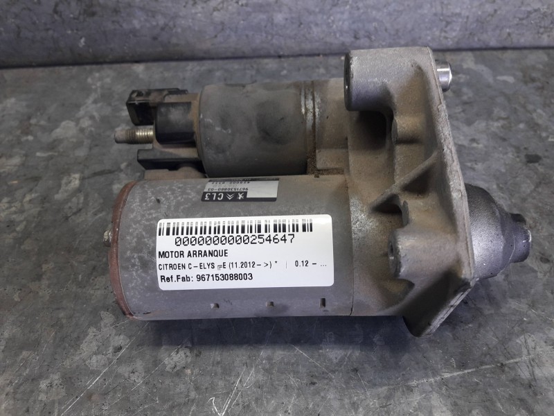 Recambio de motor arranque para citroen c-elysée referencia OEM IAM 967153088003 4280008332 