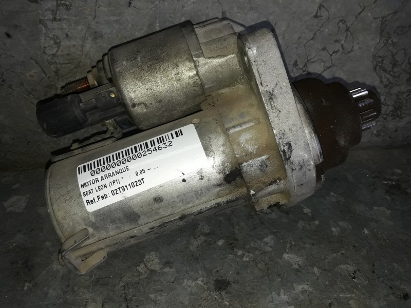 Recambio de motor arranque para seat leon (1p1) referencia OEM IAM 02T911023T 2708063039MK 