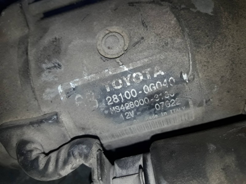 Recambio de motor arranque para toyota avensis berlina (t25) referencia OEM IAM 281000G040 MS4280003130 