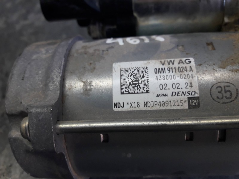 Recambio de motor arranque para cupra leon (kl1) referencia OEM IAM 0AM911024A 4380000204 