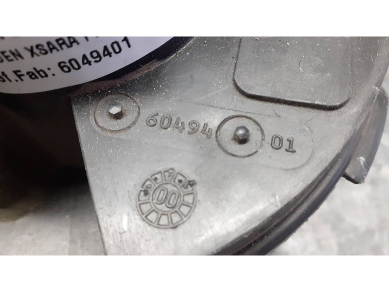 Recambio de motor calefaccion para citroen xsara picasso referencia OEM IAM 6049401  